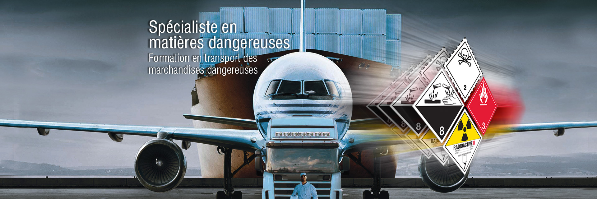 Spécialiste Transport Marchandises Dangereuses Manutention
